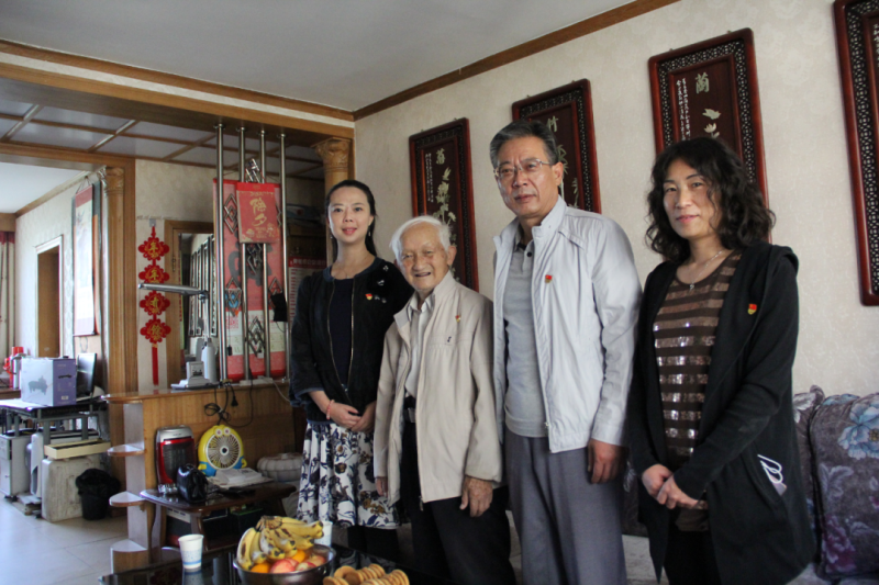 中共青海省第三建筑工程有限公司支部委員會開展“走訪慰問暖人心，紅色精神永傳承”活動