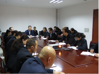 集團(tuán)黨委成員、紀(jì)委書記李志明來我司宣講黨的十九大精神